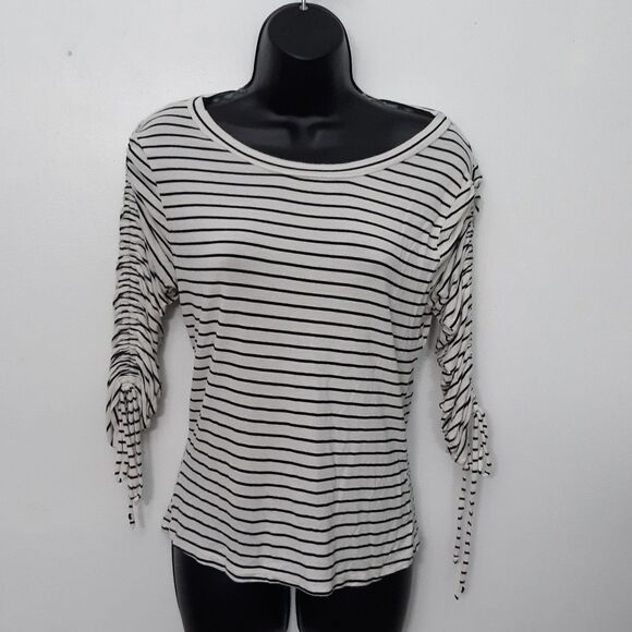 Derek Heart striped top - Picture 1 of 4